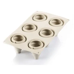 Silikomart Siliconen Vorm Soffice Incanto (6x) Ø60x70mm Discount