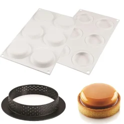 Silikomart Siliconenvorm & Taartring Set Outlet