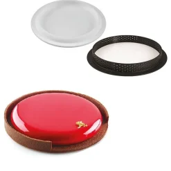 Silikomart Siliconenvorm & Taartring Set Rond Ø19cm Outlet