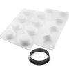 Silikomart Siliconenvorm & Taartring Set Palet Ø7cm Discount