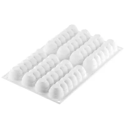 Silikomart Siliconen Vorm Truffel Eclair (8x) 130x31x28(h)mm Outlet