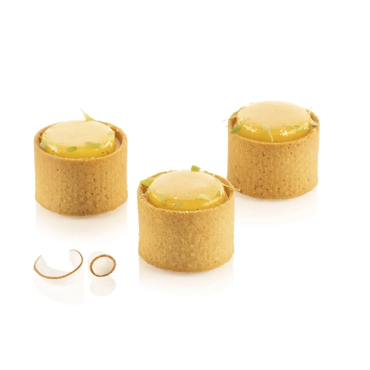 Silikomart Taartring Exoglass Geperforeerd Ø5x3,5cm Set/6 Online