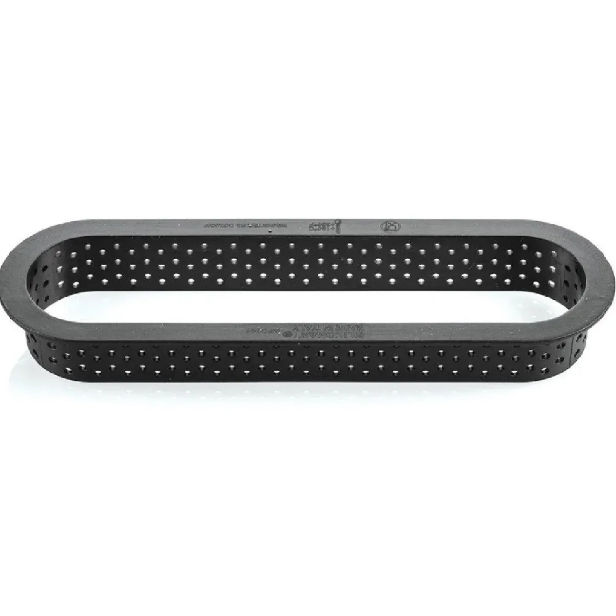 Silikomart Taartring Exoglass Geperforeerd 14,6x3,5cm Set/6 Clearance