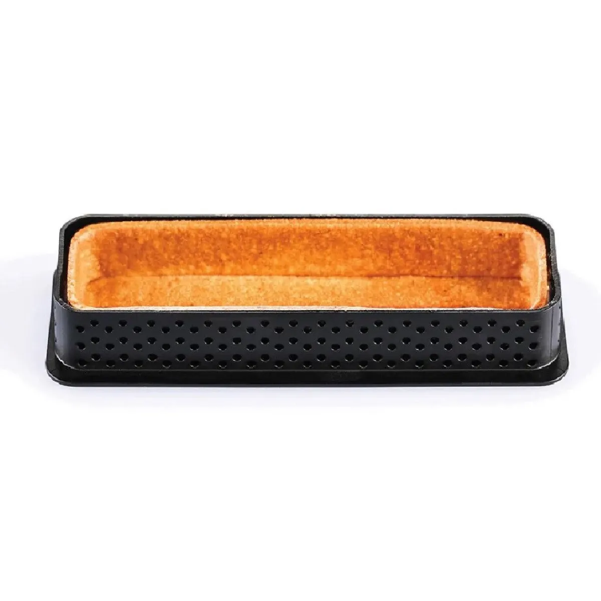 Silikomart Taartring Exoglass Geperforeerd 12x3,5cm Set/6 Best
