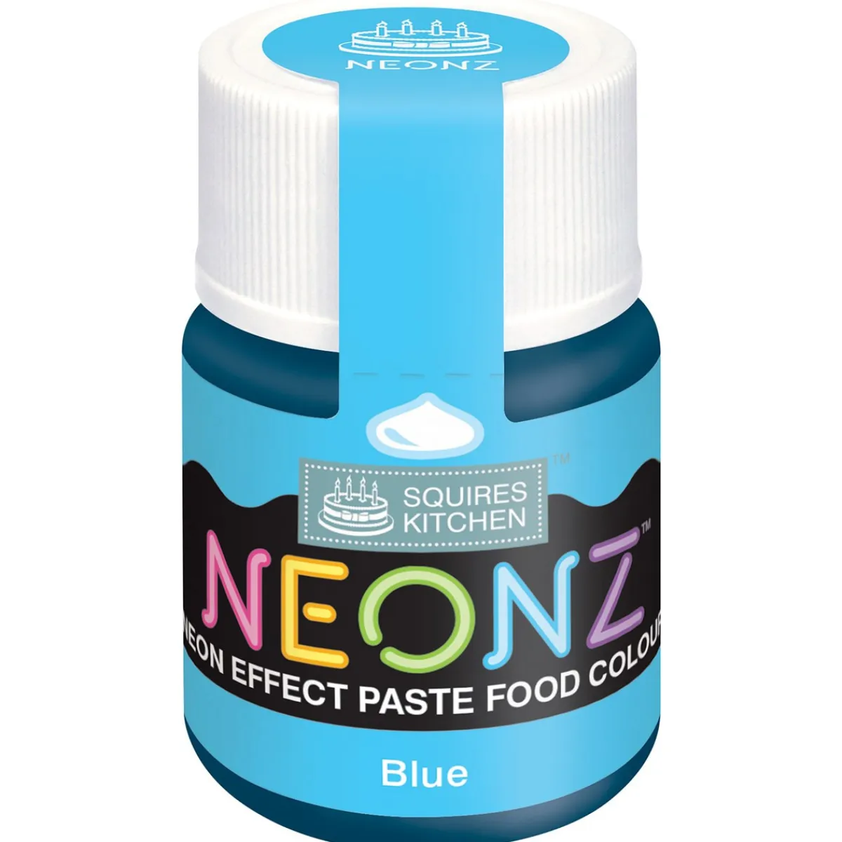 Squires Kitchen SK NEONZ Kleurstof Gel Blauw 20g Hot