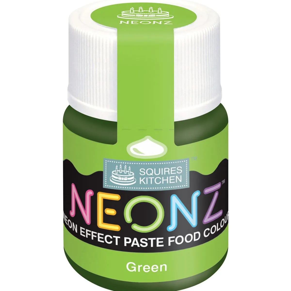 Squires Kitchen SK NEONZ Kleurstof Gel Groen 20g** Best