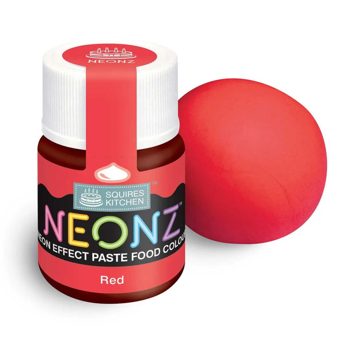 Squires Kitchen SK NEONZ Kleurstof Gel Rood 20g** Online