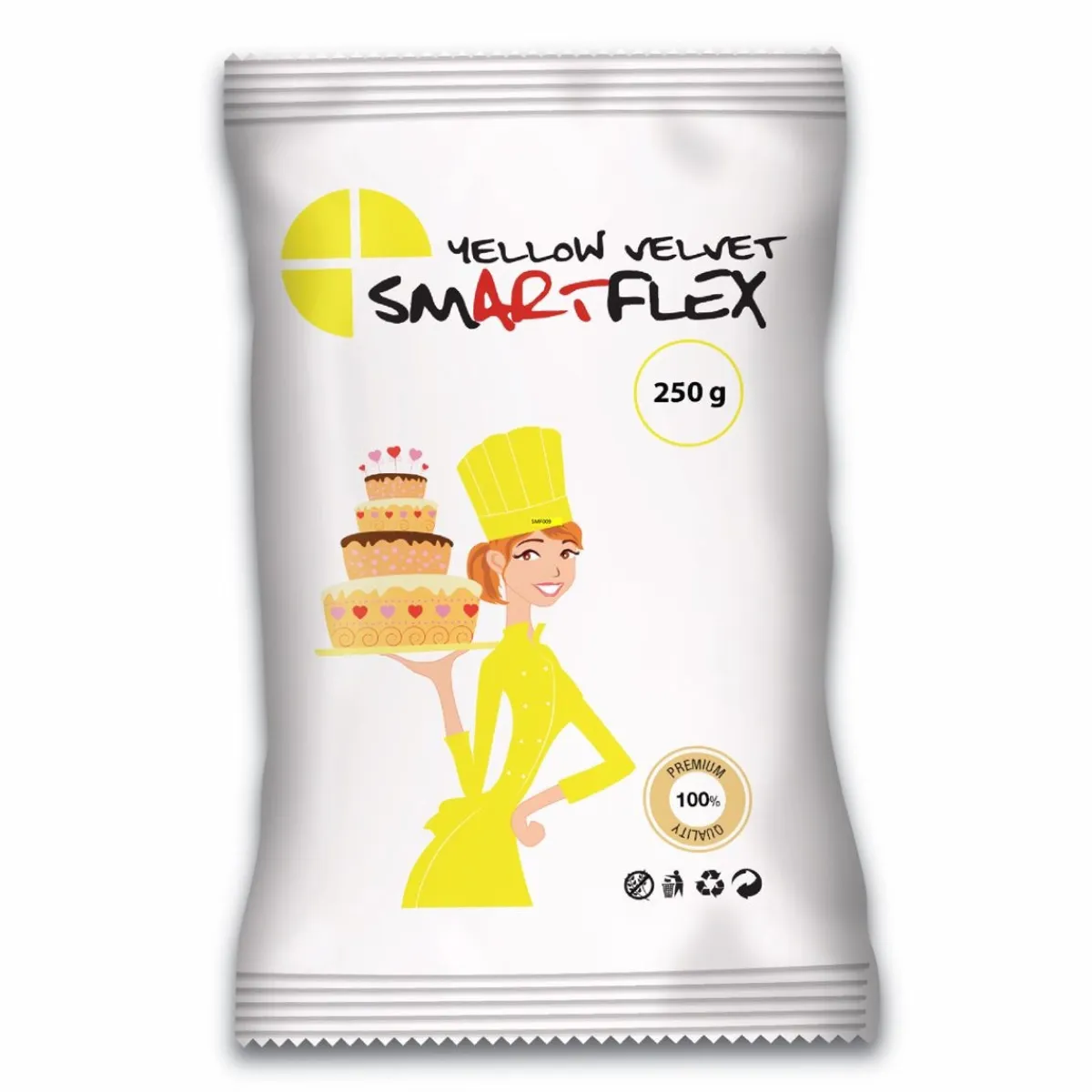 SmartFlex Fondant Geel Velvet 250g Online