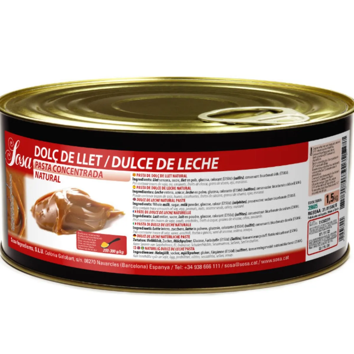 Sosa Dulche De Leche 1,5kg Sale