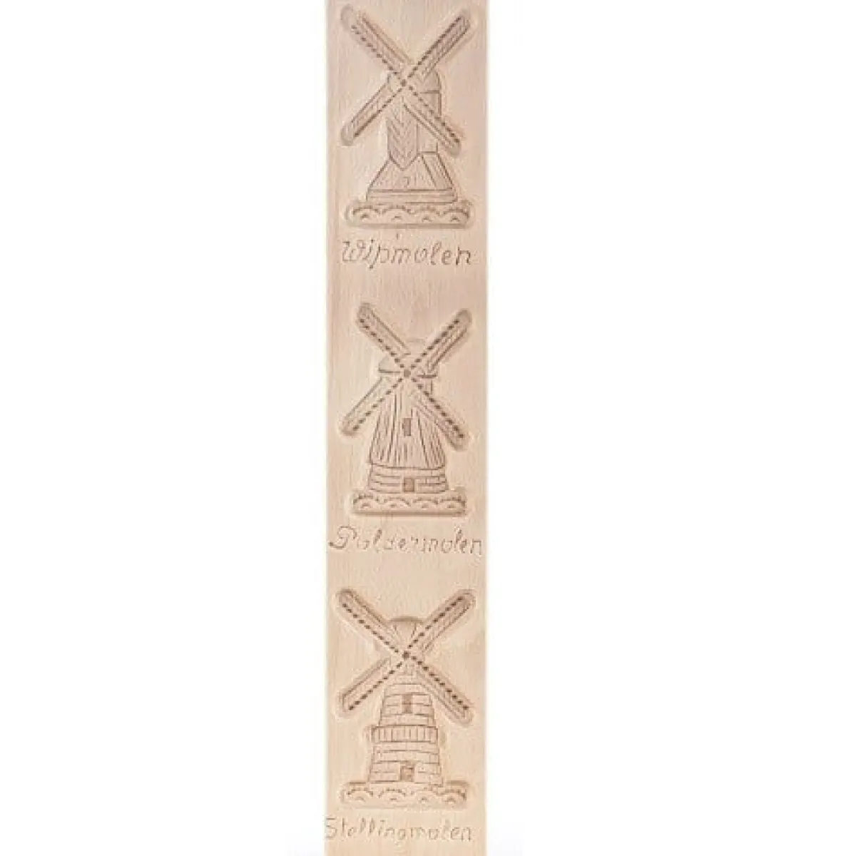 Overig Speculaasplank Drie Molens (3x) 11,5x7,5cm. Outlet