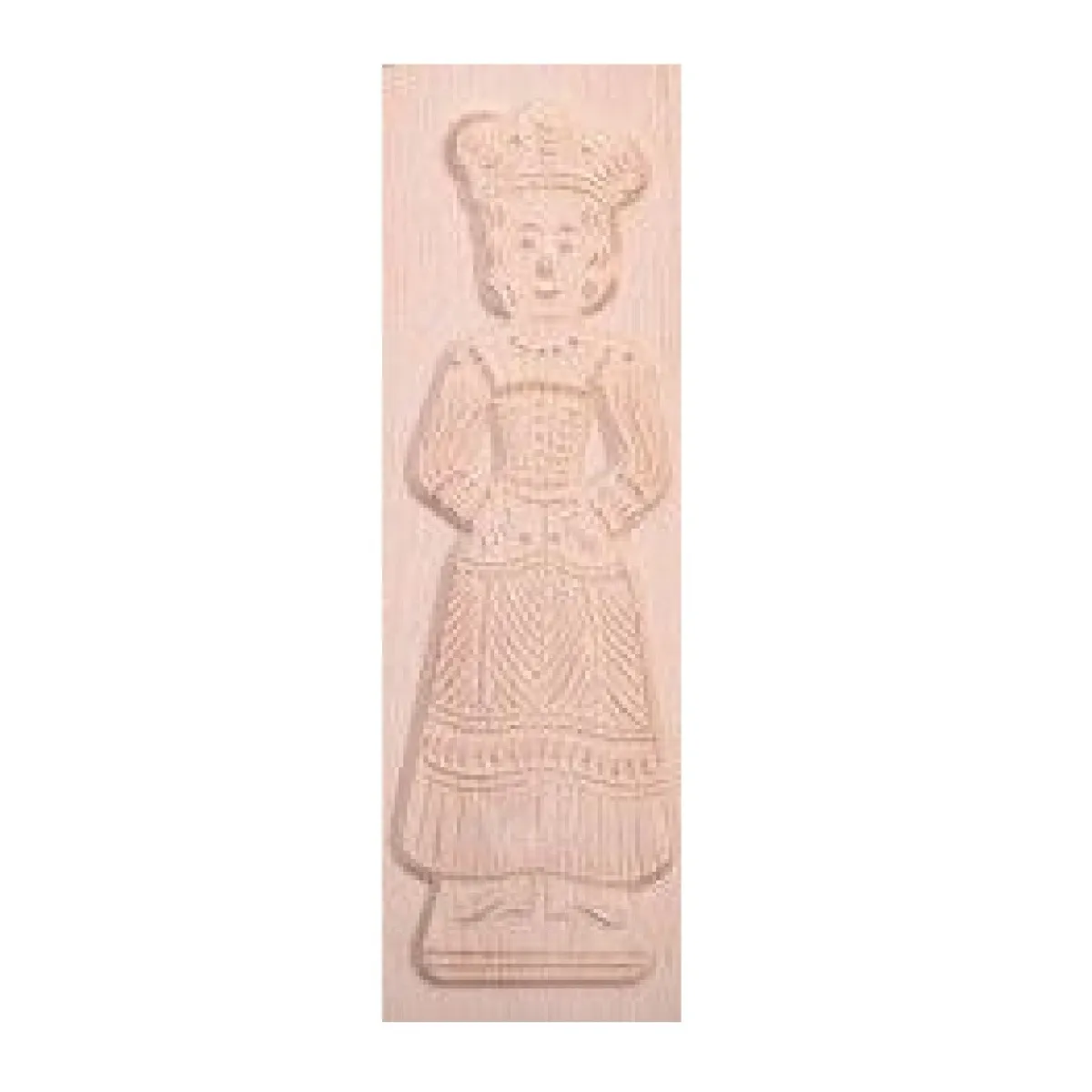 Overig Speculaasplank Groot Pop Vrouw 30,5x10cm. Outlet