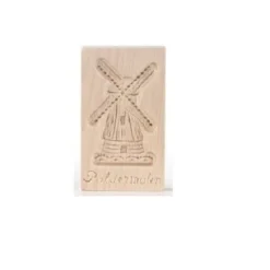 Overig Speculaasplank Medium Molen 11x7cm. Discount