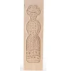 Overig Speculaasplank Medium Pop Vrouw 20,5x5,5cm. Hot
