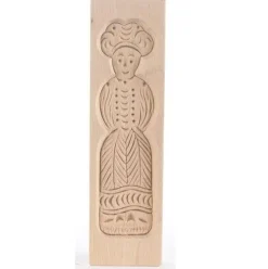 Overig Speculaasplank Medium Pop Vrouw 20,5x5,5cm. Hot