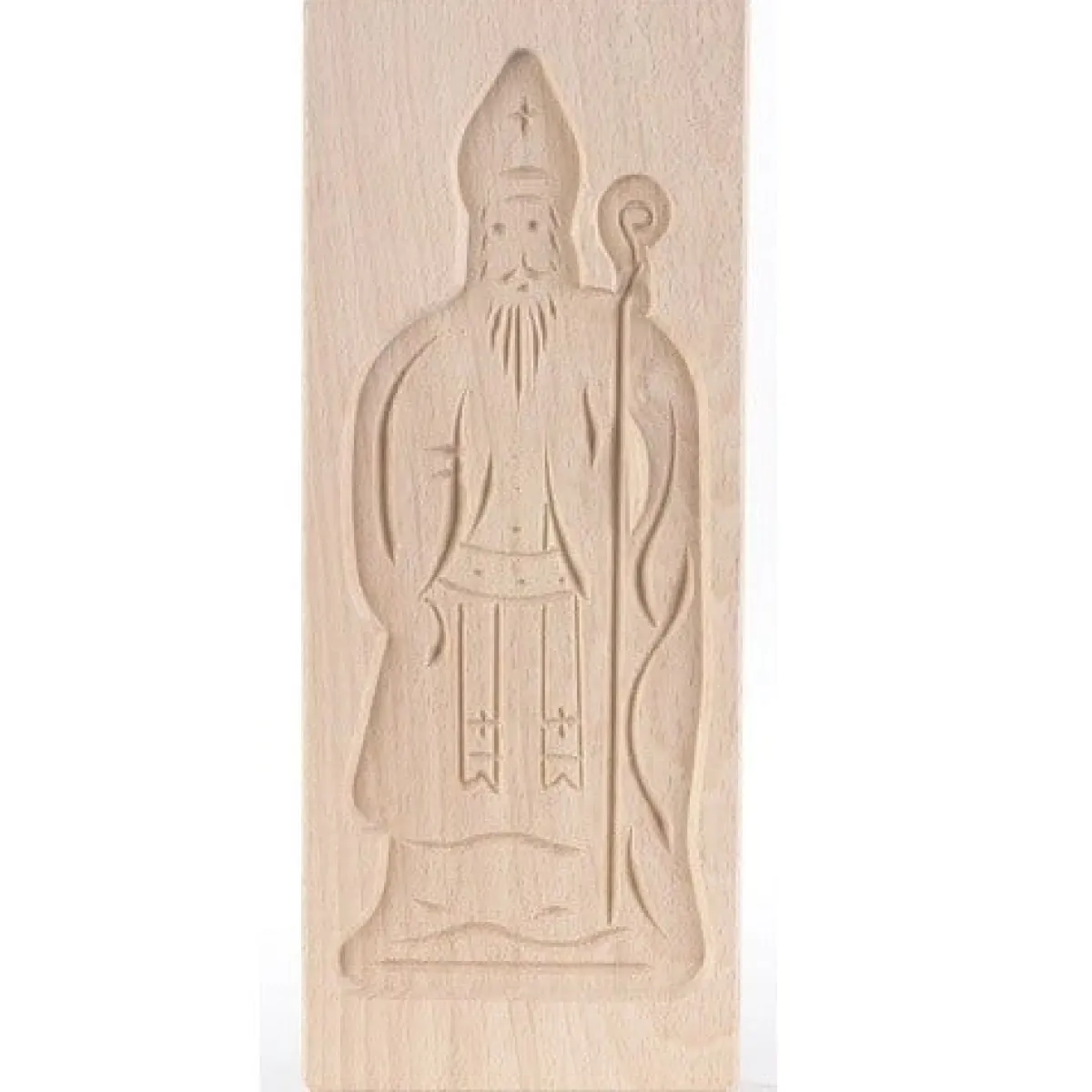 Overig Speculaasplank Sinterklaas 25x10cm. Best