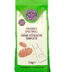 Your Organic Nature Speltmeel Volkoren Biologisch 1kg New