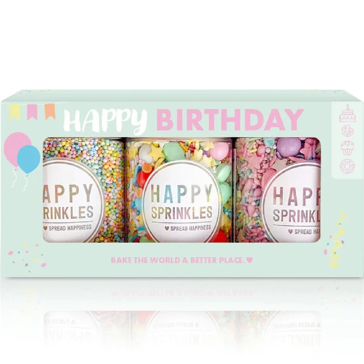 Happy Sprinkles Sprinkles Happy Birthday Set/3 Online