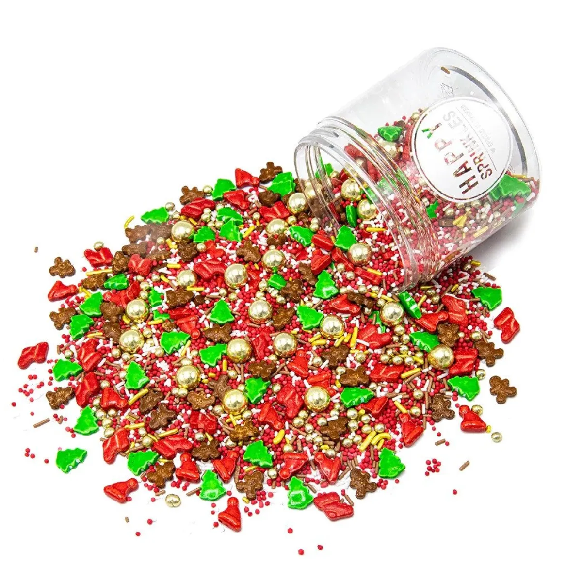 Happy Sprinkles Sprinkles Santas Favourite 90g