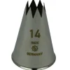 Overig Spuitmondje gekarteld 8 Tands RVS 14mm Hot