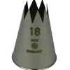 Overig Spuitmondje gekarteld 8 Tands RVS 18mm Best
