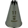 Overig Spuitmondje gekarteld 8 Tands RVS 11mm Best