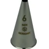 Overig Spuitmondje Glad RVS 6mm