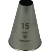 Overig Spuitmondje Glad RVS 15mm Best