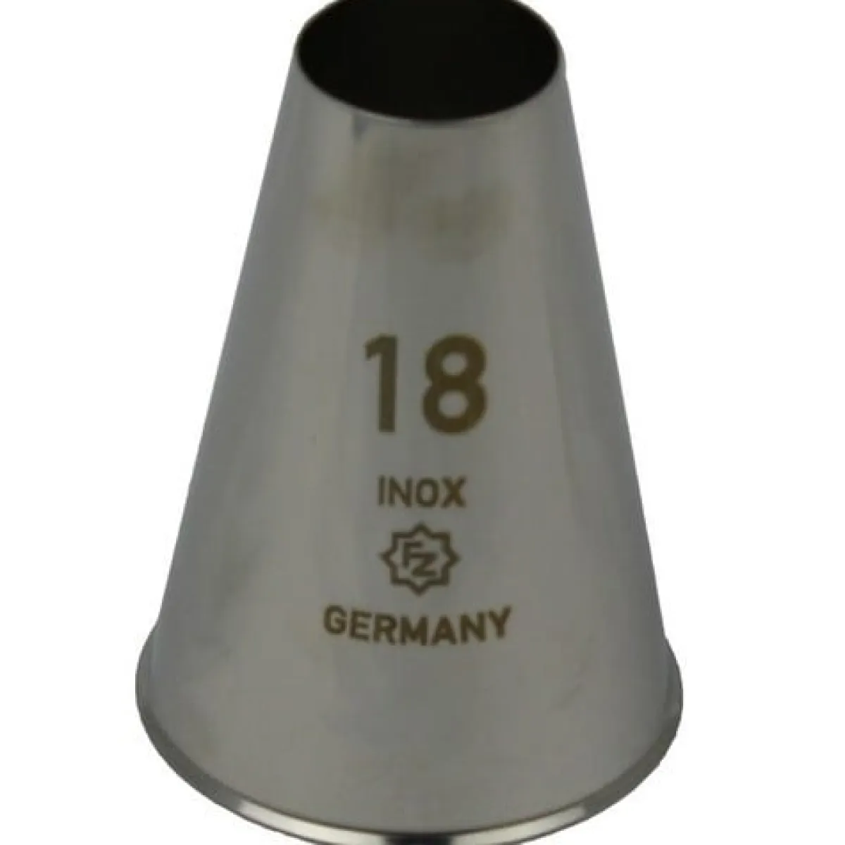 Overig Spuitmondje Glad RVS 18mm