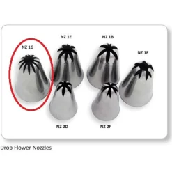JEM Spuitmondje , drop flower nozzles Ø17mm Best