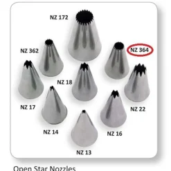 JEM Spuitmondje , open star Sale