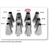 JEM Spuitmondje , round & star savoy nozzles Online
