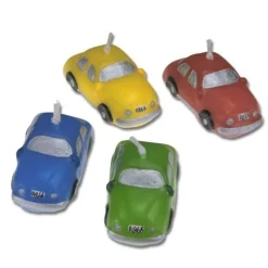 Städter Auto Taartkaarsjes set/4 Hot