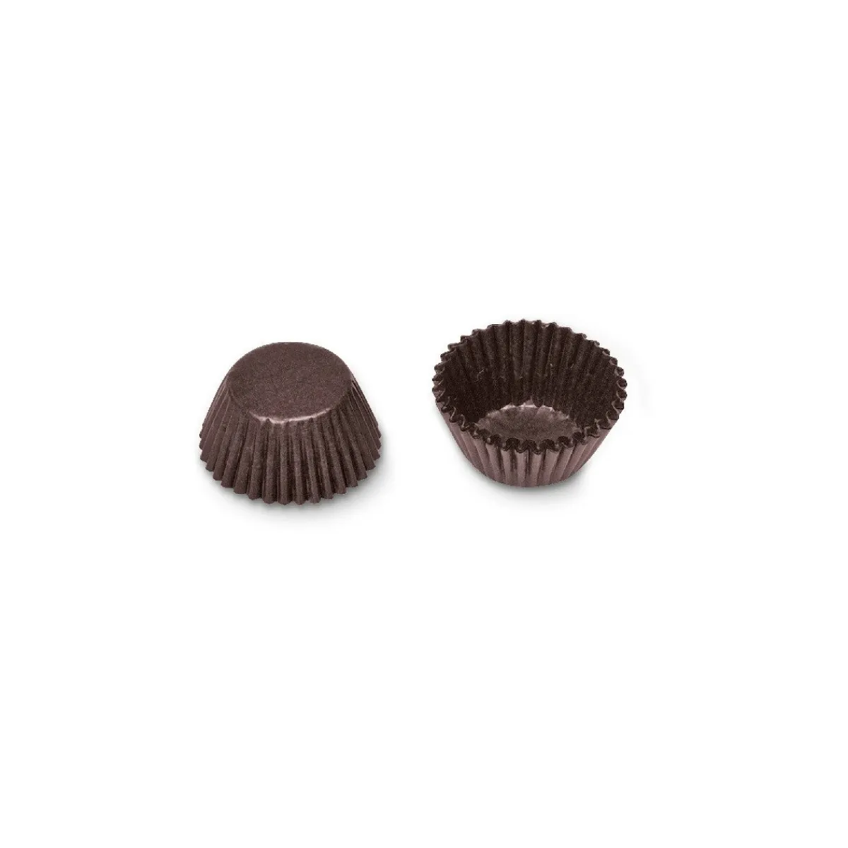 Städter Mini Muffin/Bonboncups Bruin Papier 100st.