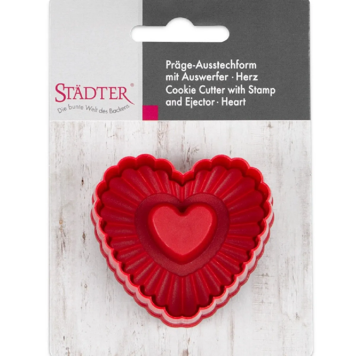 Städter Plunger Cutter Hart Gekarteld 6x5,5cm Discount