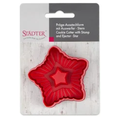 Städter Plunger Cutter Ster Gekarteld Ø6,5cm New