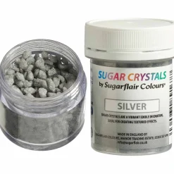 Sugarflair Suikerkristallen Zilver 40g** Sale