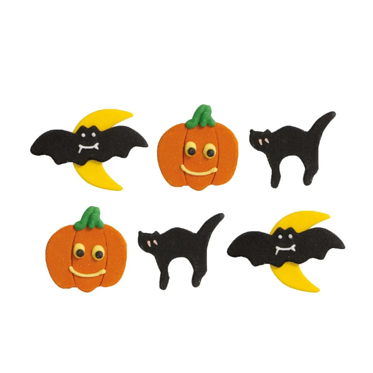 Decora Suikertie Halloween 3 cm 6 stuks New