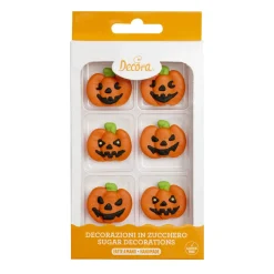 Decora Suikertie Halloween Pompoen Ø3,5 cm 6 stuks Online