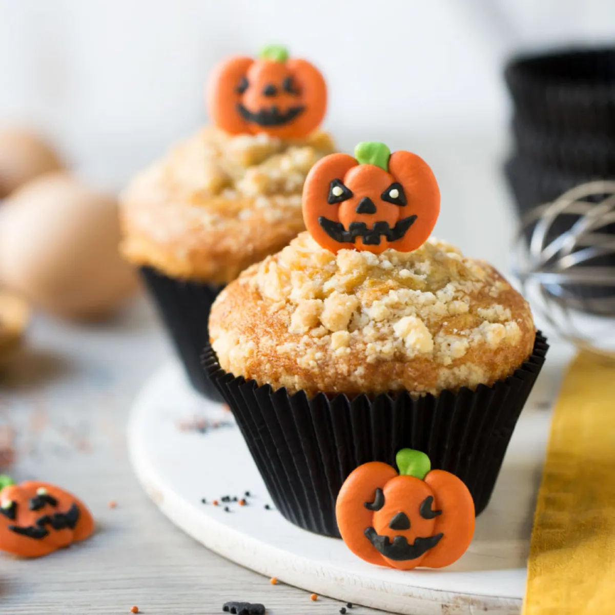 Decora Suikertie Halloween Pompoen Ø3,5 cm 6 stuks Online
