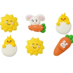 Decora Suikertie Pasen 4cm 6st.