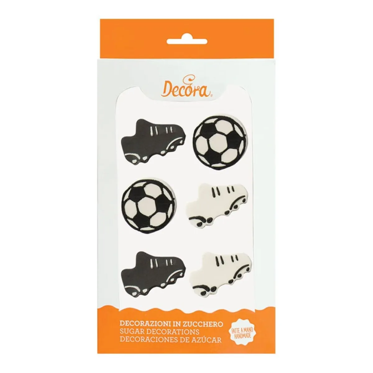 Decora Suikertie Voetbal Ø3-4cm 6st. Discount