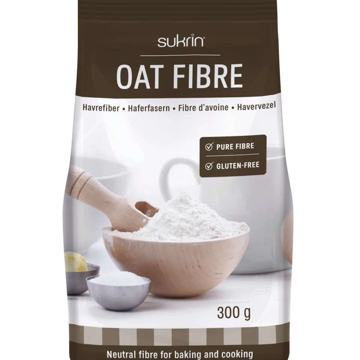 Sukrin Havervezel 300g Online