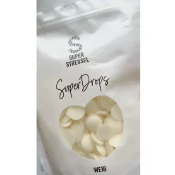 SuperStreusel SuperDrops Wit 300g Hot