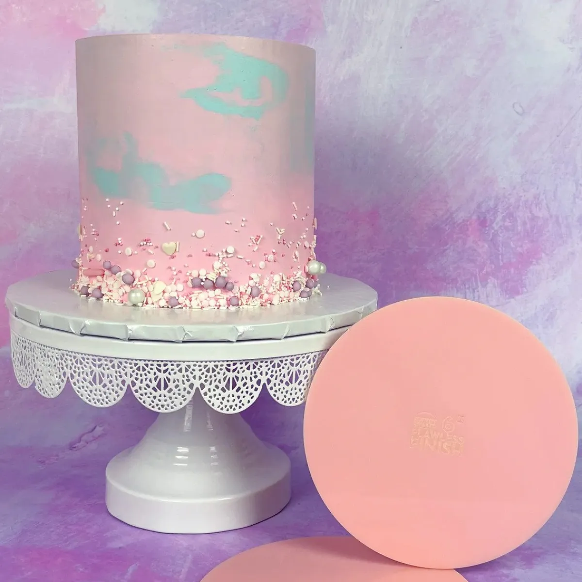 Sweet Stamp Flawless Botercreme Plaat Rond Ø15cm Set/2 Outlet