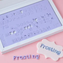 Sweet Stamp Frosting Letters & Cijfers Set New