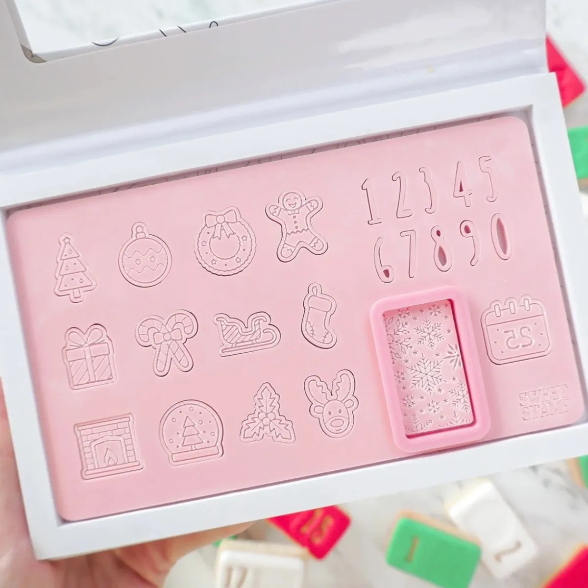 Sweet Stamp Kerst Adventskalender Set Hot
