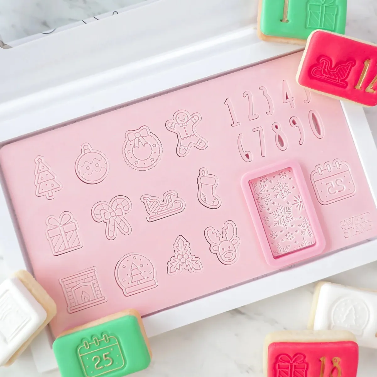 Sweet Stamp Kerst Adventskalender Set Hot