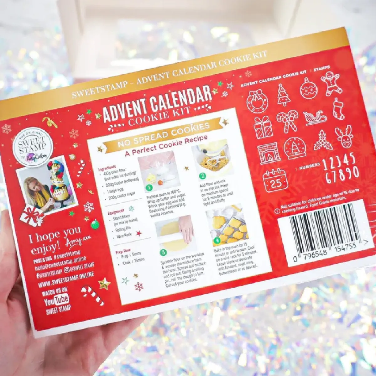 Sweet Stamp Kerst Adventskalender Set Hot