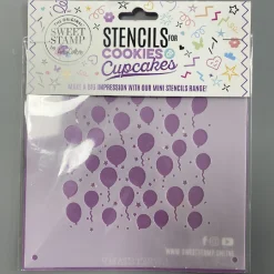 Sweet Stamp Mini Stencil Ballonnen Clearance