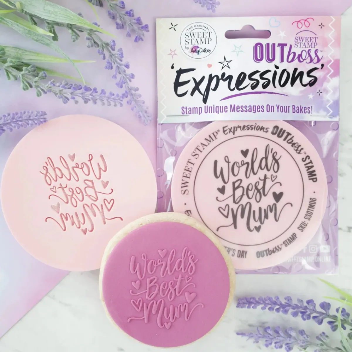 Sweet Stamp Outboss Elegant Worlds Best Mum